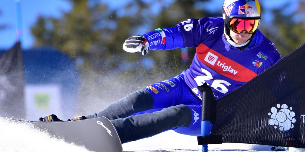 Primo allenamento sulla tavola per gli snowboarders azzurri