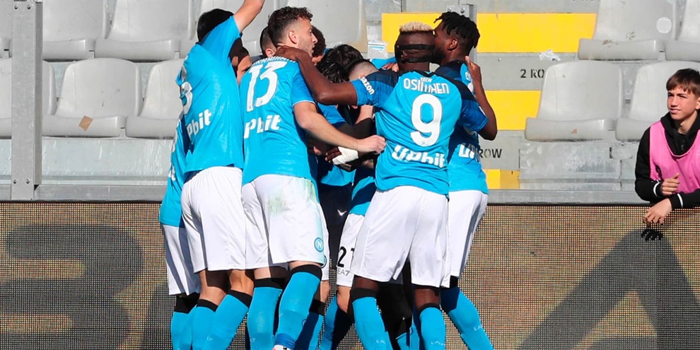 Spezia-Napoli 0-3: ciclone Osimhen, altri gol scudetto