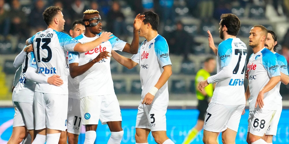 Empoli-Napoli 0-2: Osimhen gol, Spalletti a +18 sull'Inter