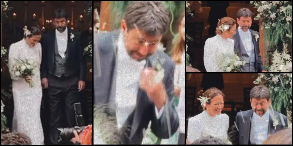 Andrea Agnelli e Deniz Akalin, le immagini del matrimonio segreto