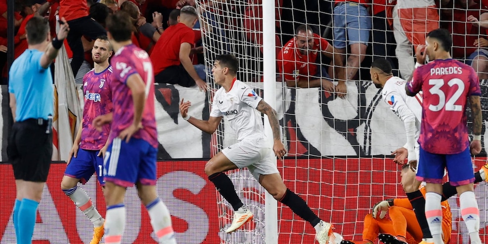 Siviglia-Juventus 2-1: Suso e Lamela eliminano Allegri