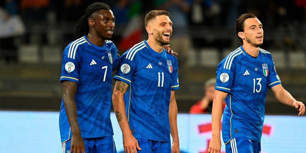 Pagelle Italia: Kean intenso, Locatelli avanza, Berardi gioiello