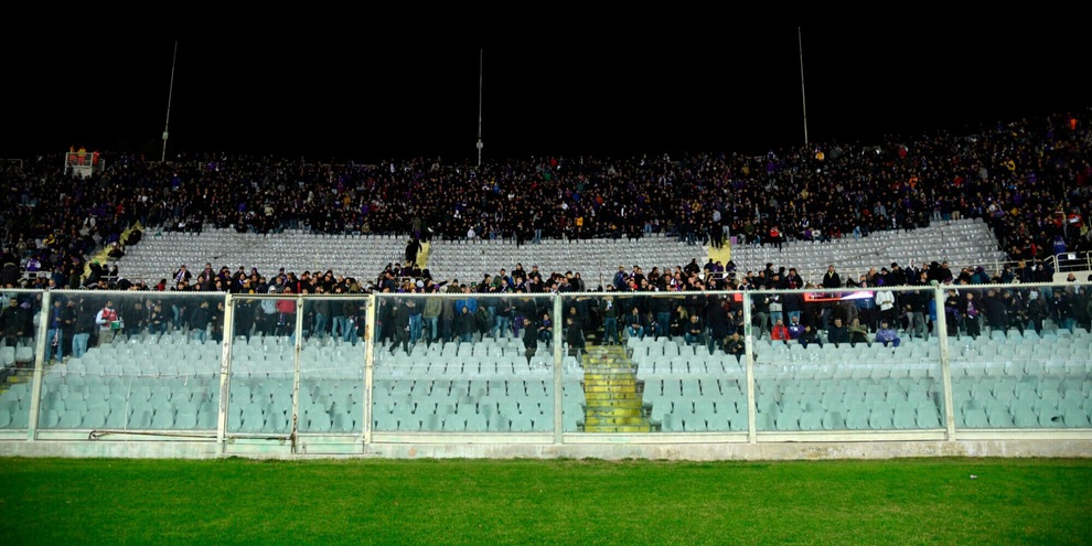 Sweat à Capuche Ultras Fiorentina – Violet, Coton, Neuf Avec étiquettes – Supporteur Curva Fiesole