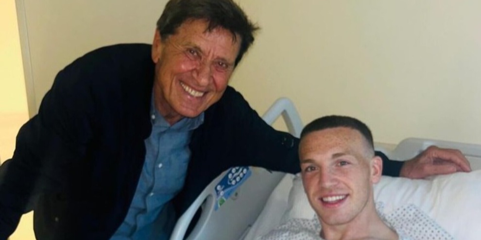 Ferguson, che sorpresa! Morandi va a trovarlo in ospedale: "Forza Capitano"