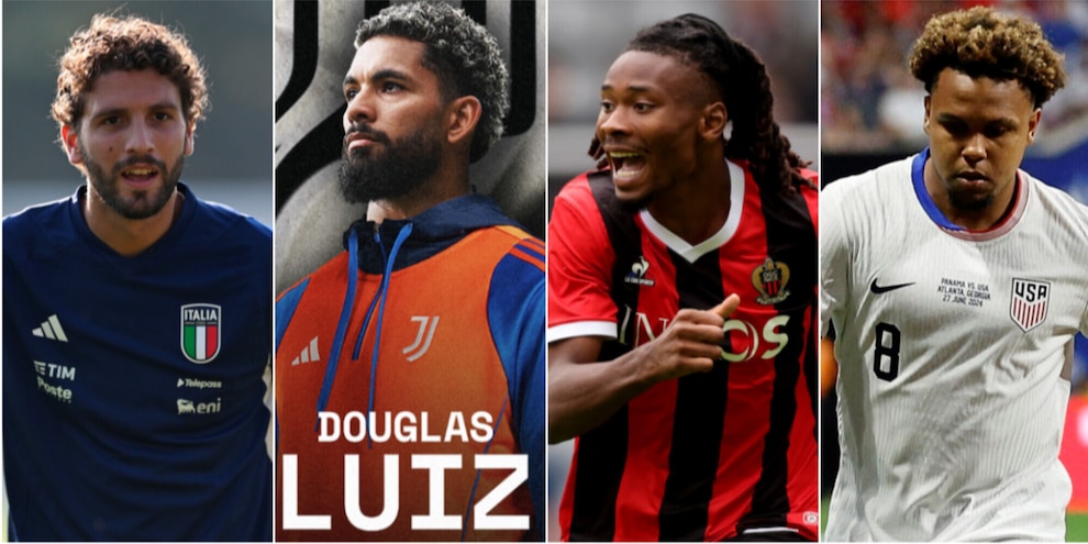 La Juve pesca Douglas Luiz: le cifre. Ora Thuram, Locatelli e McKennie...