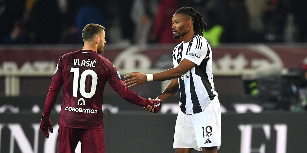 Torino-Juventus 1-1: squilli Yildiz-Vlasic, ma sorridono solo i granata