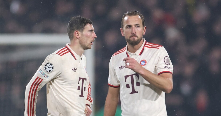 Bayern Monaco, punto sugli infortunati verso l'Inter: come stanno Kane-Goretzka
