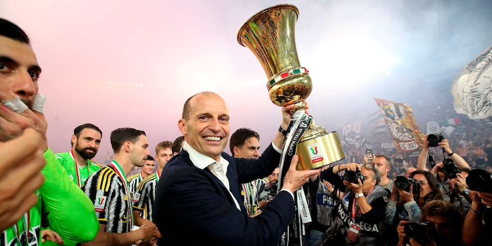 Allegri, la Juventus e quella finale di Coppa Italia epica: le urla a Rocchi e quel gesto a Giuntoli