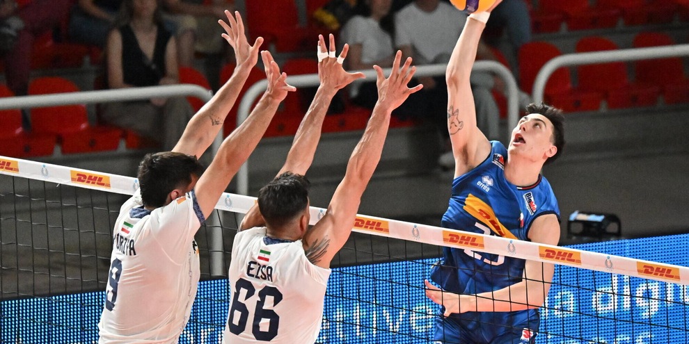 Memorial Pasinato: l'Italia batte l'Iran in tre set Memorial Pasinato: l'Italia batte l'Iran in tre set