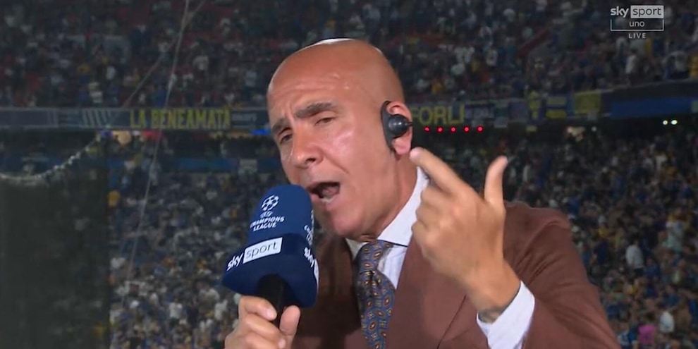 "Inter, hai preso un gol da calcetto!": Di Canio sferza Inzaghi in diretta