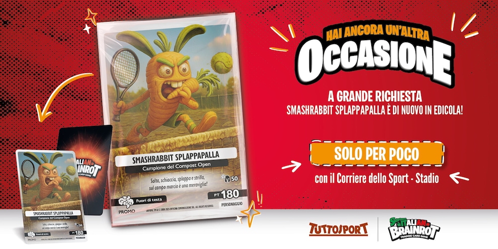 Hai ancora un’altra occasione: A Grande richiesta SMASHRABBIT SPLAPPAPALLA torna in edicola!