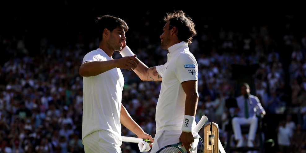 Fognini splendido, Alcaraz maestoso, Wimbledon innamorato: Fabio si arrende dopo quattro ore e mezza