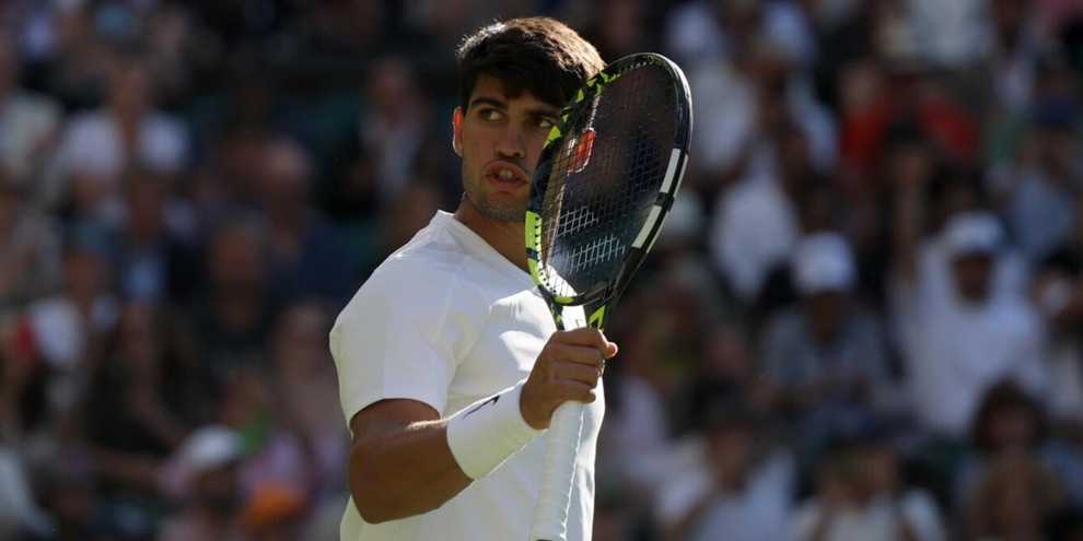 Alcaraz agli ottavi di Wimbledon per la terza volta: Struff ko in 4 set Alcaraz agli ottavi di Wimbledon per la terza volta: Struff ko in 4 set