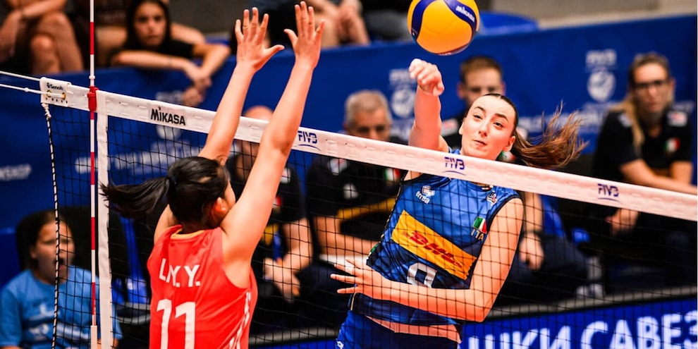 Mondiali U.19 F: quarto successo delle azzurre, superata in rimonta la Cina Mondiali U.19 F: quarto successo delle azzurre, superata in rimonta la Cina