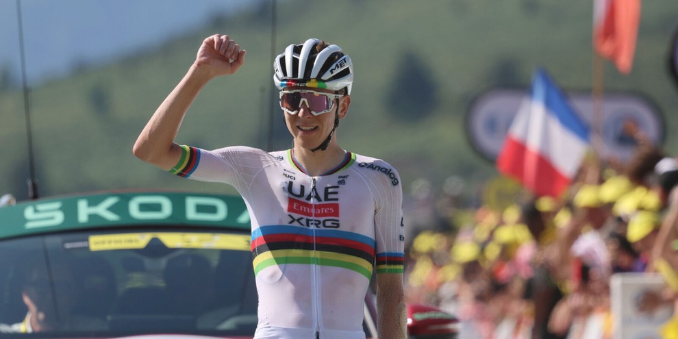 Sublime Pogacar: un atto di forza per tornare in giallo  