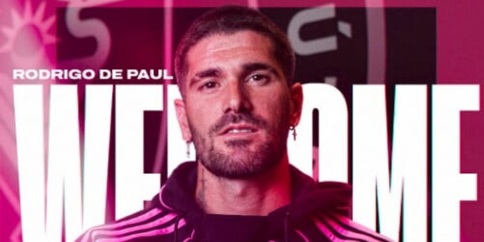 De Paul raggiunge Messi all'Inter Miami, è ufficiale. Beckham: "Lo ammiro da anni"