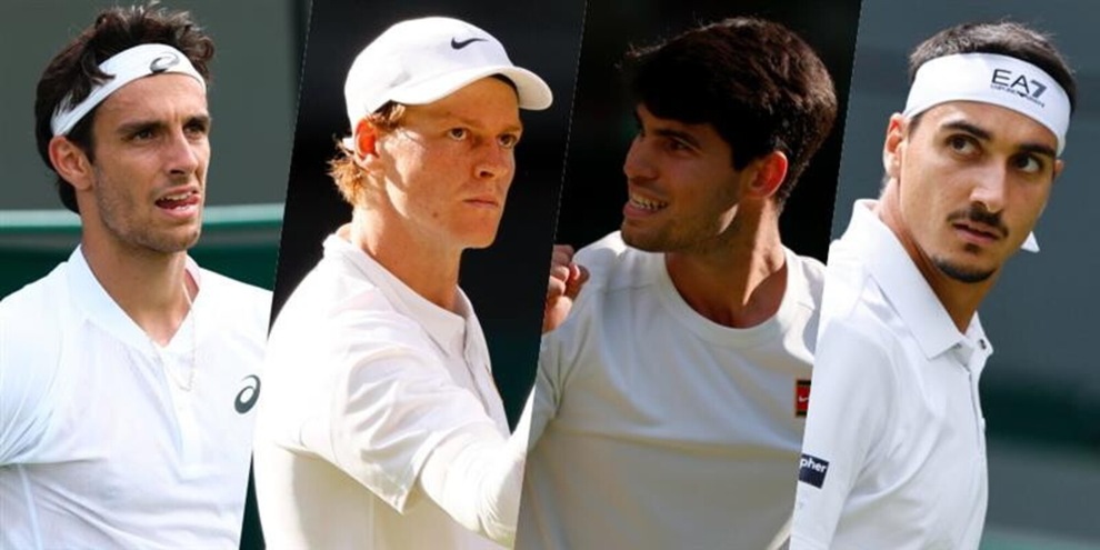 Sinner, Alcaraz, Musetti e Sonego a Cincinnati: chi sfidano, sorteggio tabellone, possibili quarti
