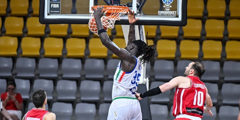 Italbasket, l'orgoglio di Diouf: "Abbiamo giocato duro. Concesso tanto ma..."
