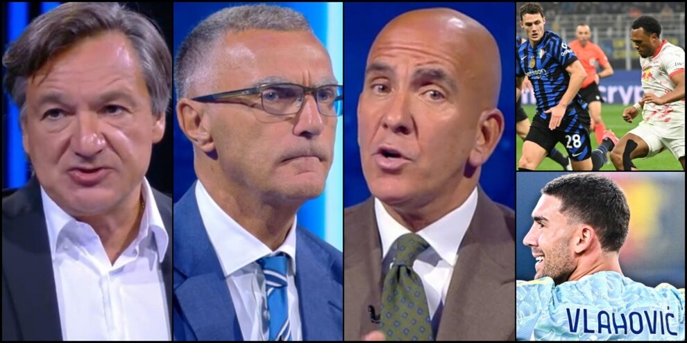 "Così Openda aiuta Vlahovic", "Quando fece stirare Pavard...": Sky su Juve e Inter di "cogl**ni"