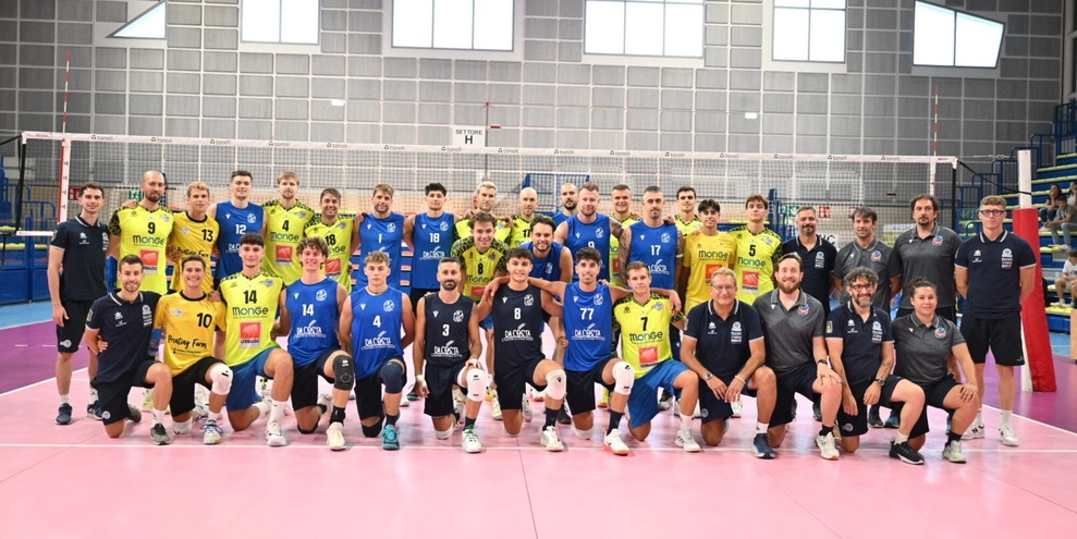 Cuneo Volley: esordio positivo peri biancoblù nel test match contro Savigliano
