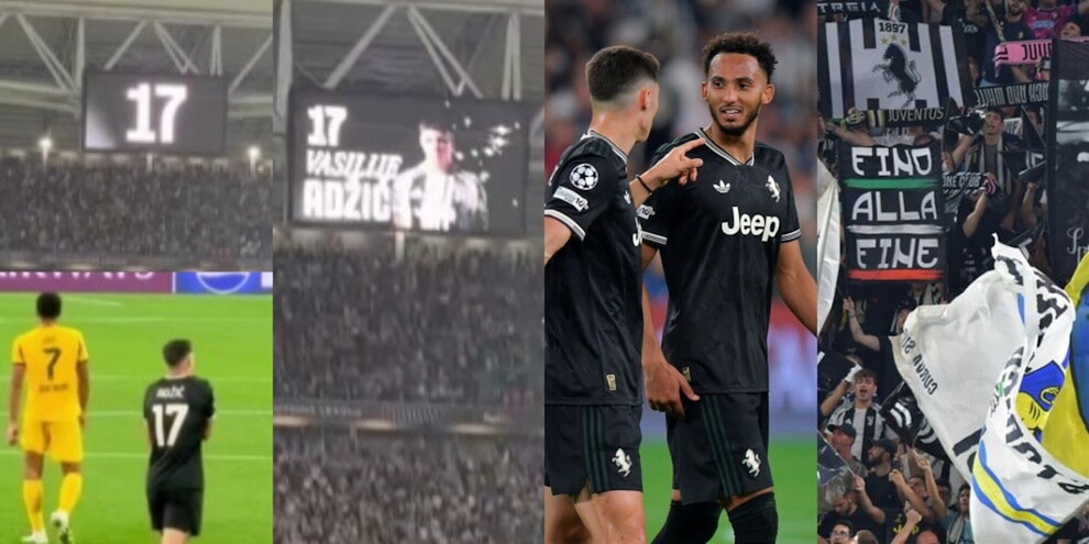 Juve-Dortmund, il gol è di Adzic! Il 4-4 è suo per tutto lo Stadium, un errore...Champions
