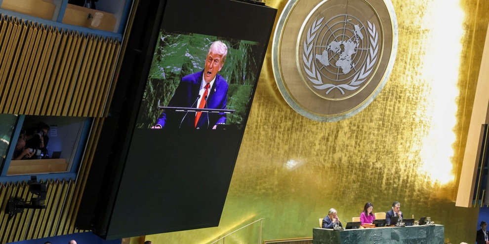 
            
            Trump all'Onu, riconoscere Palestina ricompensa ad Hamas
          