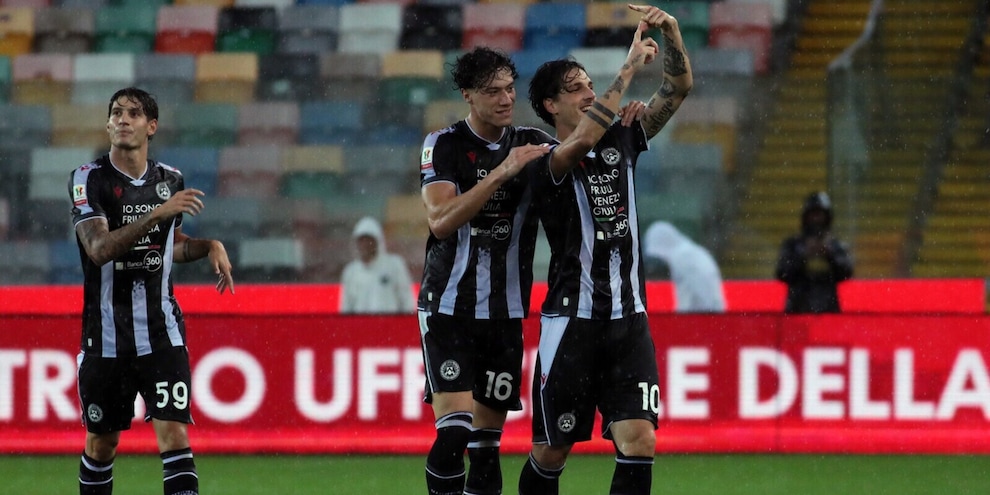 Zaniolo e Miller gol, al Palermo non basta Peda: l’Udinese vola agli ottavi, sfiderà la Juventus
