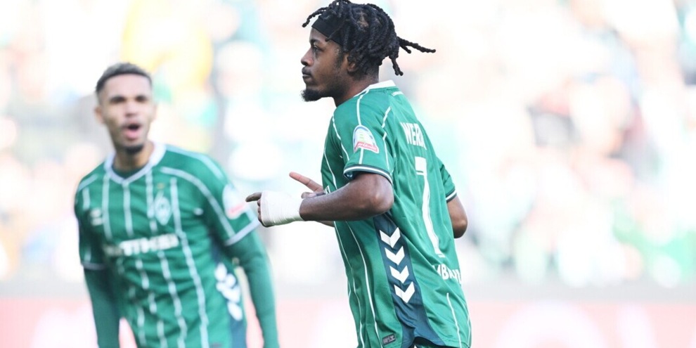 Mbangula gol ed il Werder vince! Bayern Monaco in fuga
