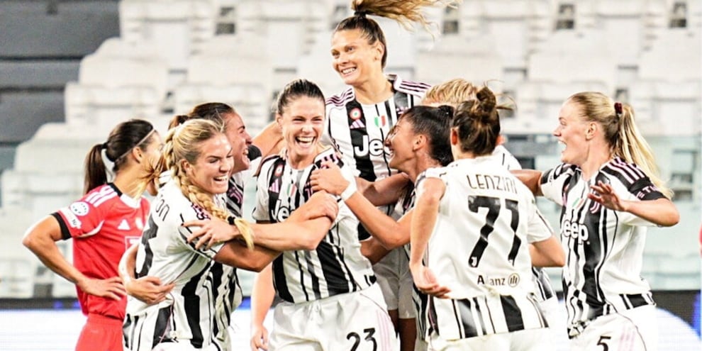 La Juve vince all'esordio! Doppietta Salvai in Champions, le Women stendono il Benfica
