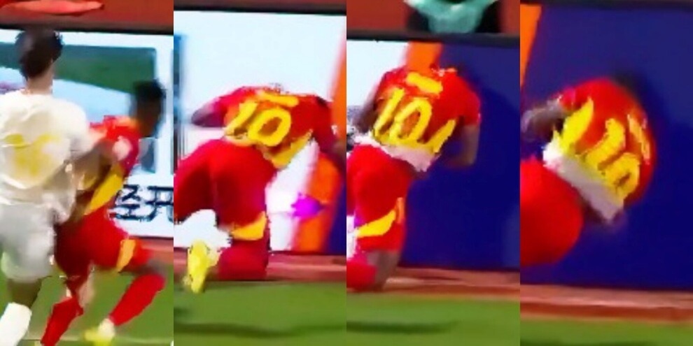 Asamoah si rompe il collo in partita, infortunio shock: "È a rischio paralisi". Cosa è successo