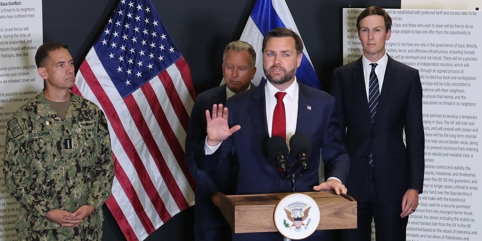 
            
            Vance, Hamas deve consegnare le armi
          