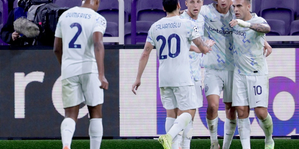 Champions: Union Saint Gilloise-Inter 0-4
Champions: Union Saint Gilloise-Inter 0-4