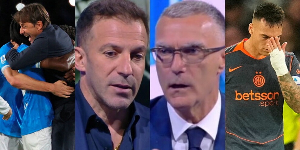 Del Piero e Bergomi, scontro in diretta sull'Inter: "Mi dispiace Beppe ma è la più forte"

