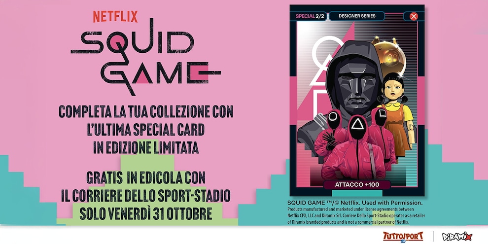 Squid Game conquista l’edicola!