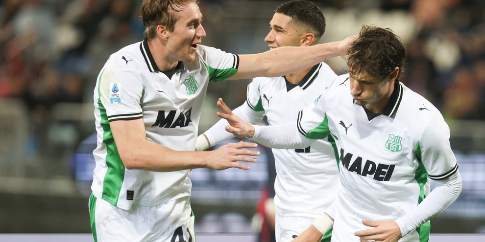 Serie A: Cagliari-Sassuolo 1-2
Serie A: Cagliari-Sassuolo 1-2