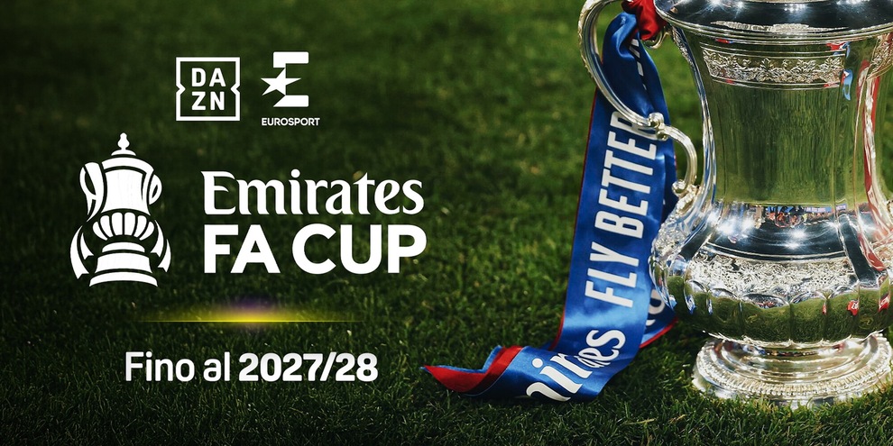 Dazn-Warner Bros. Discovery: ecco la FA Cup fino al 2028 Dazn-Warner Bros. Discovery: ecco la FA Cup fino al 2028