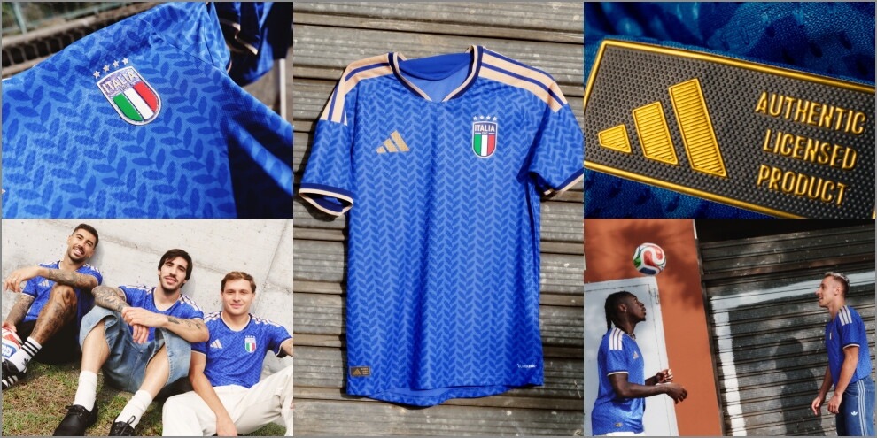 "Azzurra", la nuova maglia dell'Italia: ci sono anche dettagli che ricordano Berlino 2006