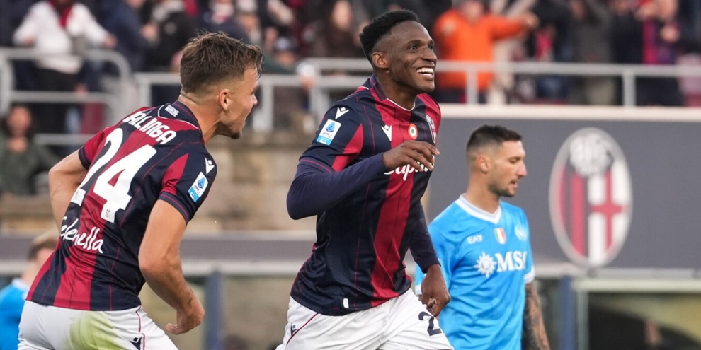 Napoli, che tonfo a Bologna: Dallinga e Lucumì condannano Conte. Genoa-Fiorentina: debutti e parità
