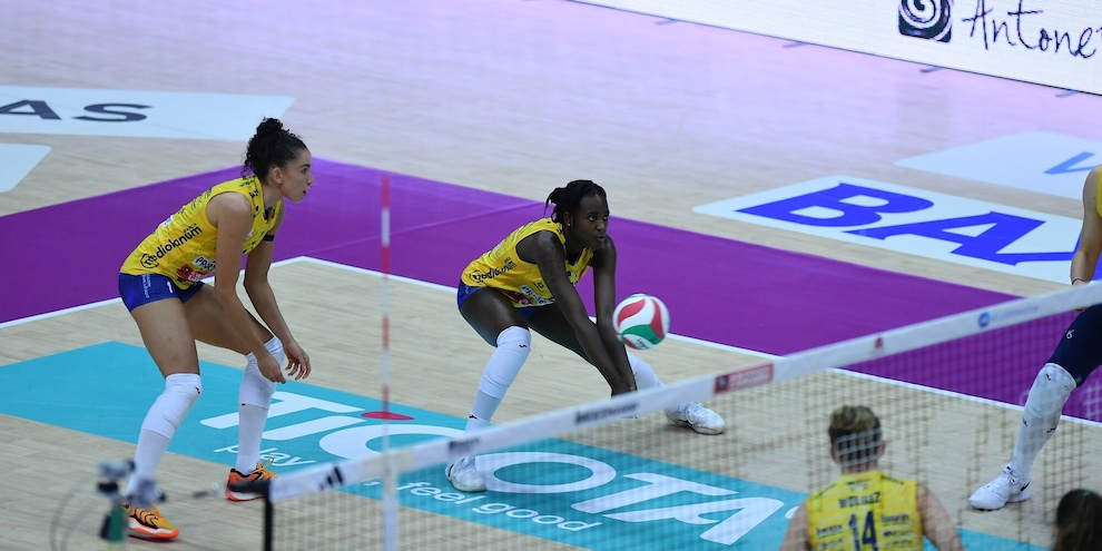 Conegliano soffre poi batte Vallefoglia Conegliano soffre poi batte Vallefoglia