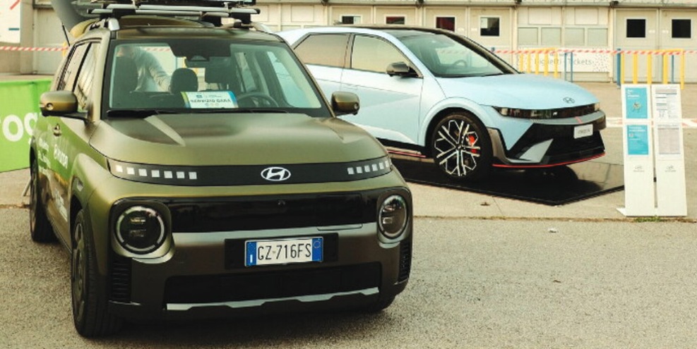 IONIQ 5 N corsa green: Hyundai partner della maratona di Verona
