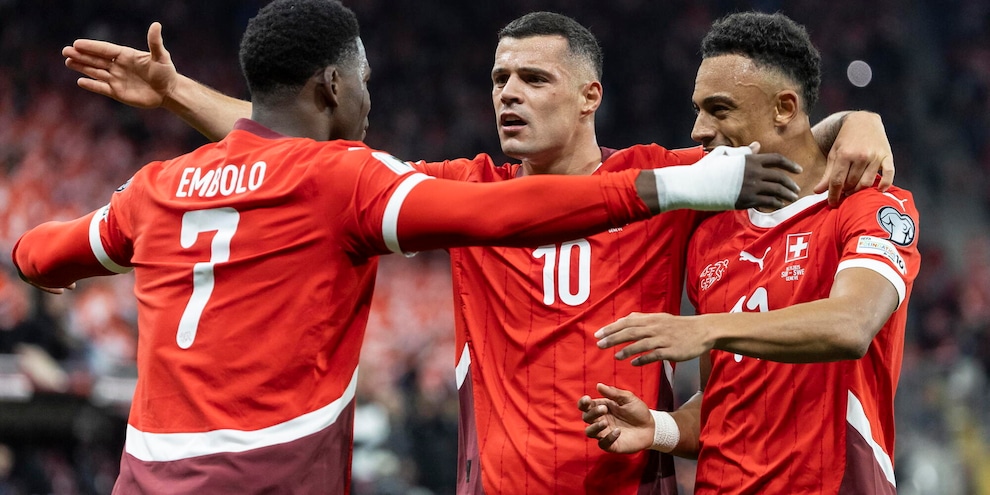 Mondiali: Svizzera virtualmente qualificata, Kosovo ai playoff
Mondiali: Svizzera virtualmente qualificata, Kosovo ai playoff