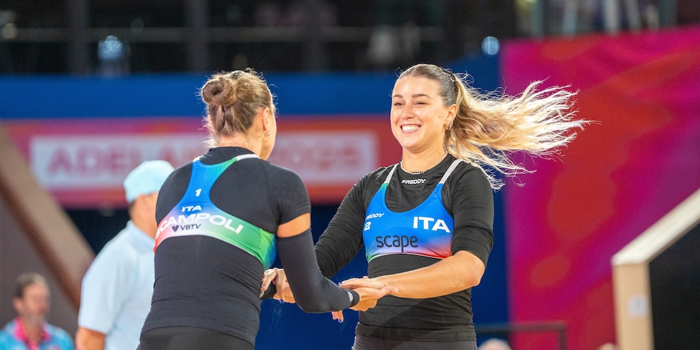 Mondiali Beach Volley: Scampoli/Bianchi ko ai sedicesimi Mondiali Beach Volley: Scampoli/Bianchi ko ai sedicesimi