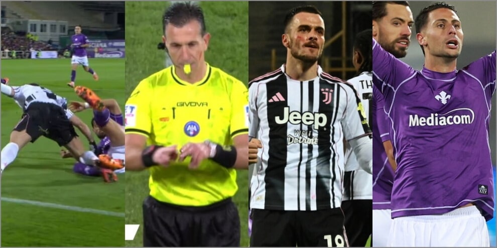 Fiorentina-Juve 1-1: il Franchi insulta Vlahovic, l'altro "zingaro" Kostic punisce, Mandragora salva