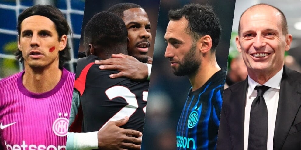 Pagelle Inter-Milan: Calhanoglu e Sommer doppia macchia, Maignan show e Allegri avanti di cortomuso!