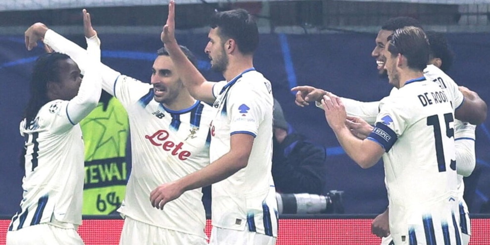 Tris Atalanta, crollo Liverpool. Show Mbappé, doppio Kolo Muani. Arsenal in vetta
