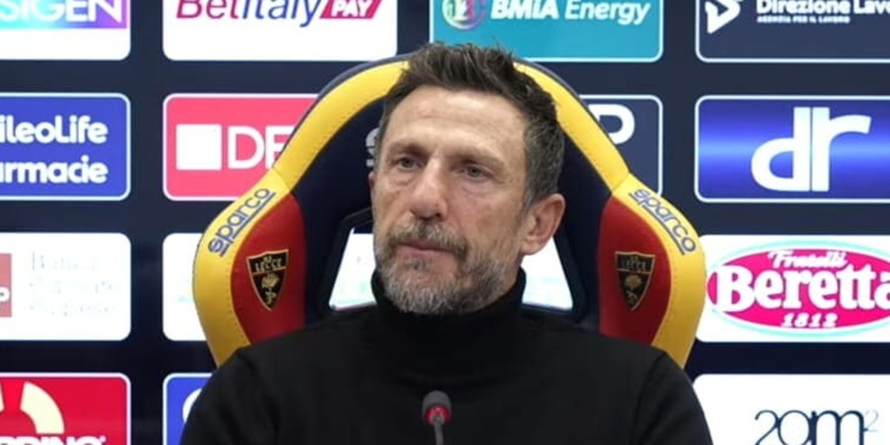 Di Francesco: "Il Torino ha già vissuto una situazione del genere e ha reagito alla grande”. Su Baroni...
