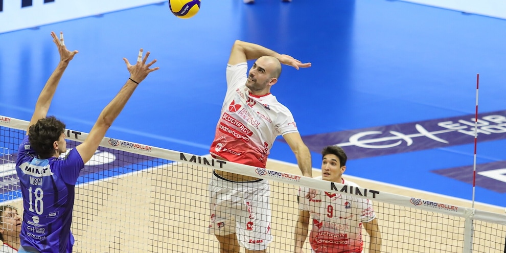 Piacenza soffre due set poi doma Monza Piacenza soffre due set poi doma Monza