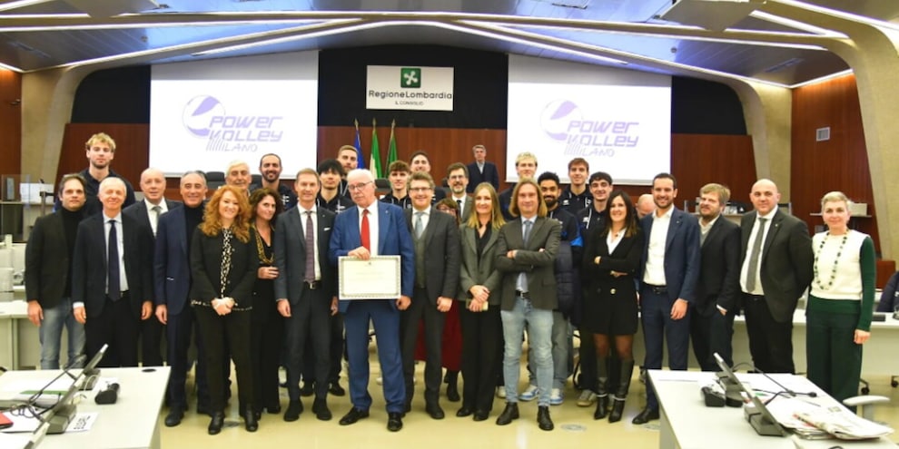 La Regione Lombardia ha premiato l'Allianz Milano La Regione Lombardia ha premiato l'Allianz Milano