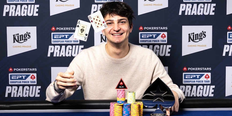EPT Praga 2025, gioia Camosci: ecco la prima picca in carriera
