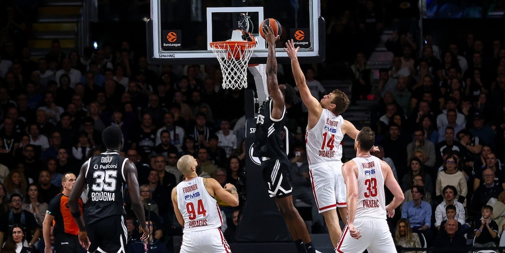 La rimontona Virtus sfuma all’ultimo tiro. Gode l’Olympiacos